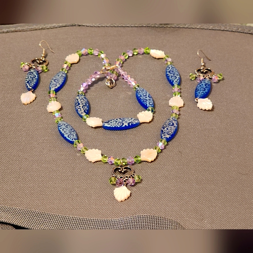 Ariel Inspired e pc jewelry set